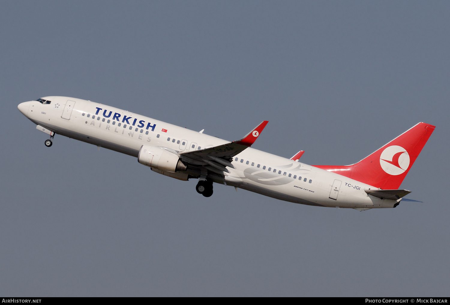 Aircraft Photo of TC-JGI | Boeing 737-8F2 | Turkish Airlines | AirHistory.net #332705