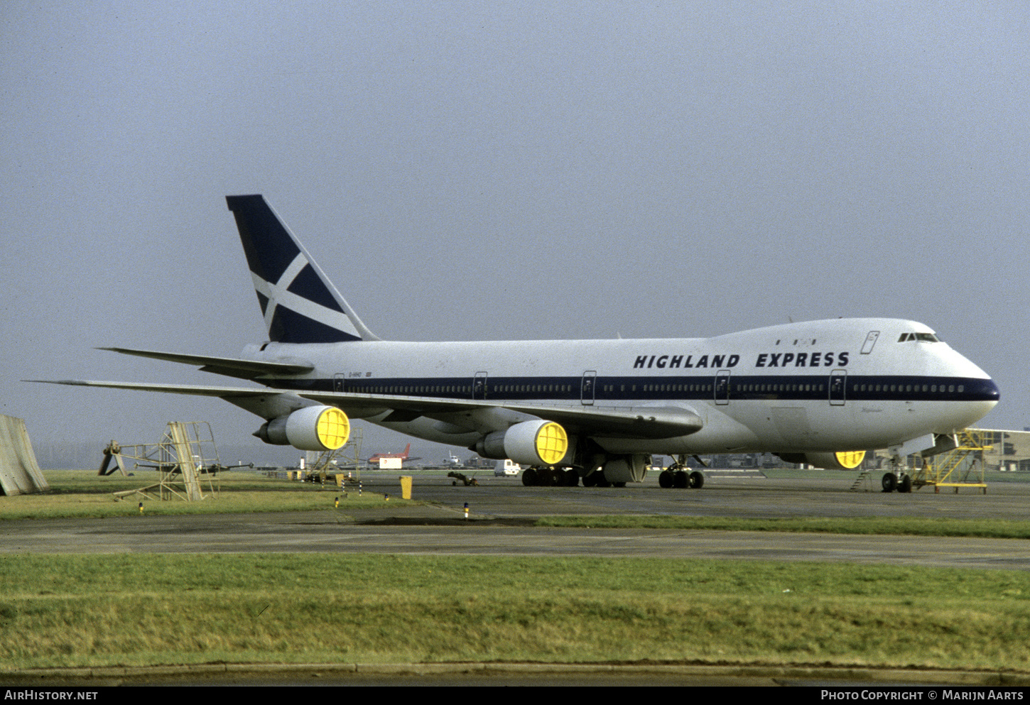 Aircraft Photo of G-HIHO | Boeing 747-123 | Highland Express Airways | AirHistory.net #332713