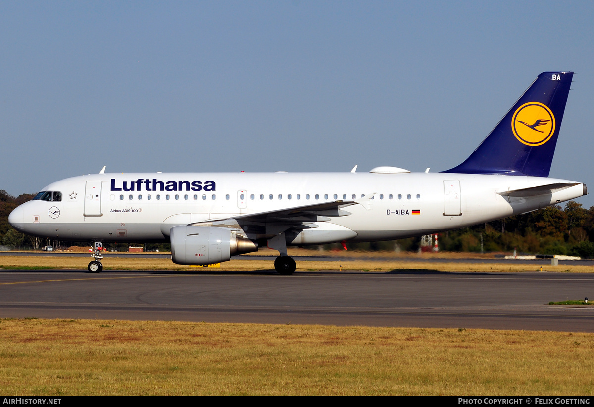 Aircraft Photo of D-AIBA | Airbus A319-112 | Lufthansa | AirHistory.net #332715