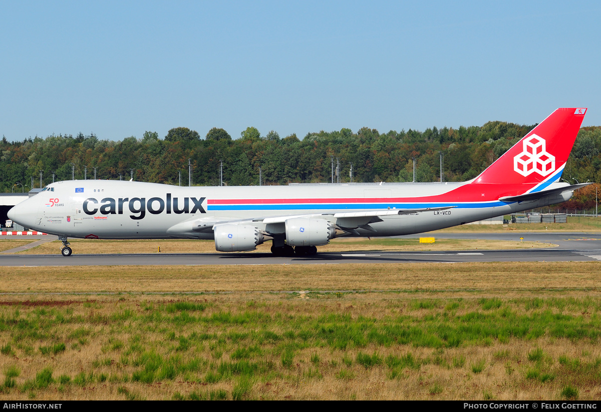Aircraft Photo of LX-VCD | Boeing 747-8R7F/SCD | Cargolux | AirHistory.net #332719