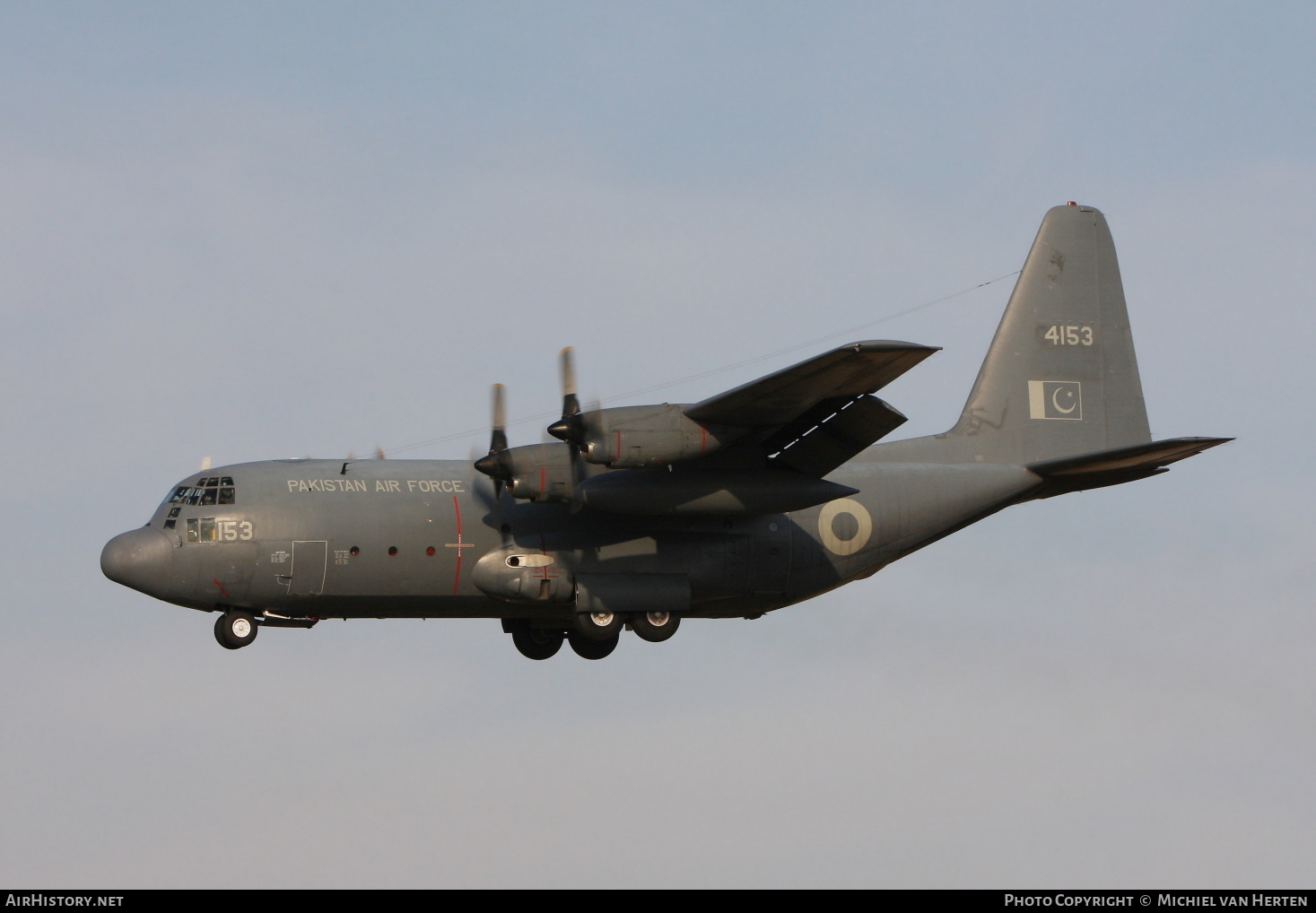 Aircraft Photo of 4153 | Lockheed C-130E Hercules (L-382) | Pakistan - Air Force | AirHistory.net #332723