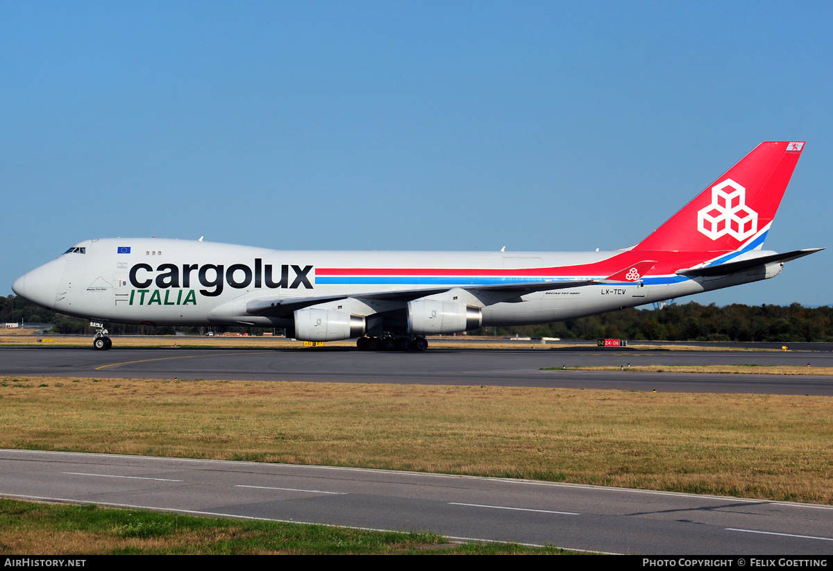 Aircraft Photo of LX-TCV | Boeing 747-4R7F/SCD | Cargolux Italia | AirHistory.net #332725