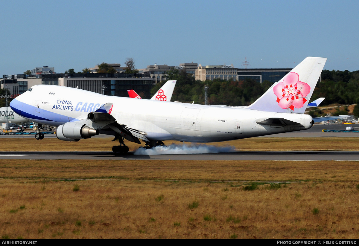 Aircraft Photo of B-18721 | Boeing 747-409F/SCD | China Airlines Cargo | AirHistory.net #332745