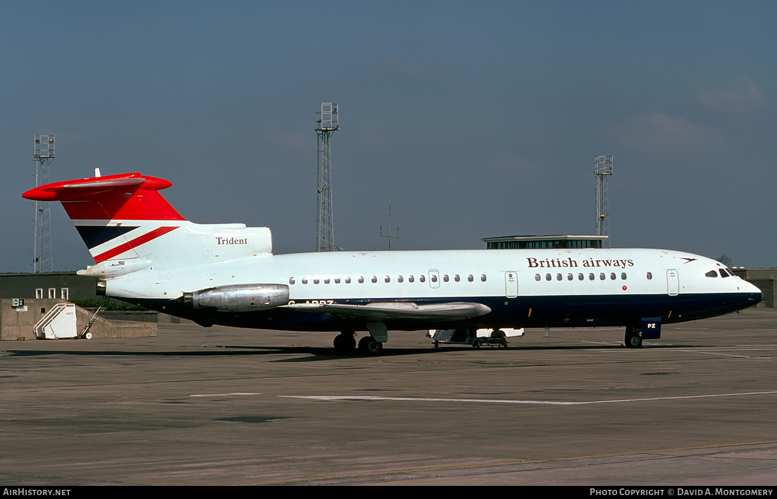 Aircraft Photo of G-ARPZ | Hawker Siddeley HS-121 Trident 1C | British Airways | AirHistory.net #332753