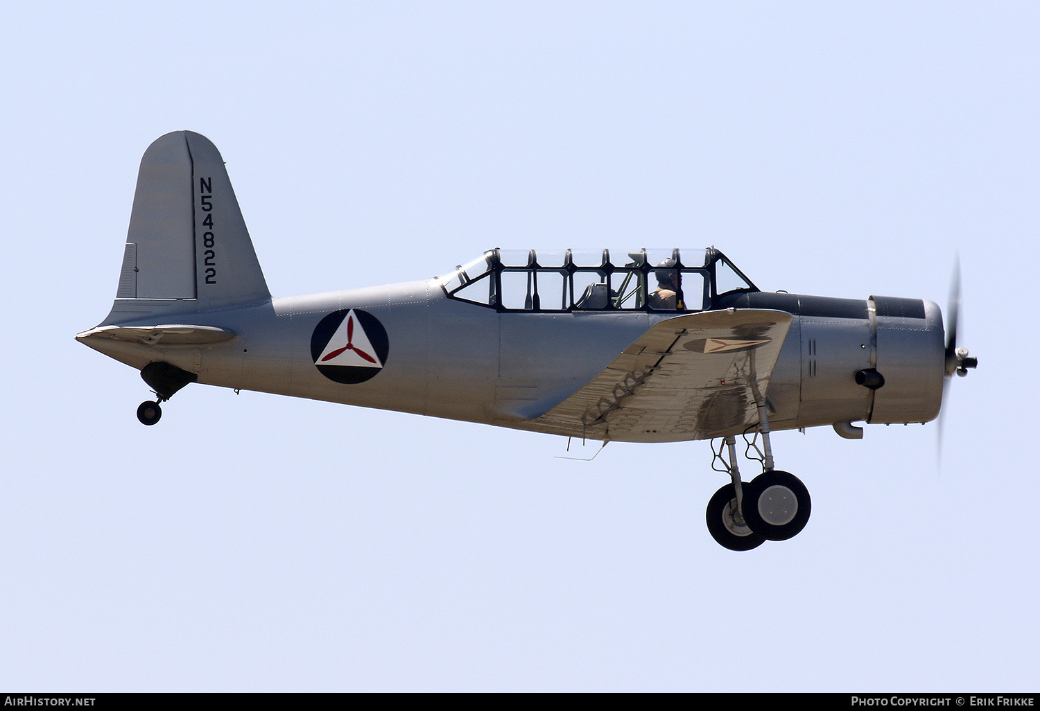 Aircraft Photo of N54822 | Vultee BT-13 Valiant | AirHistory.net #332764