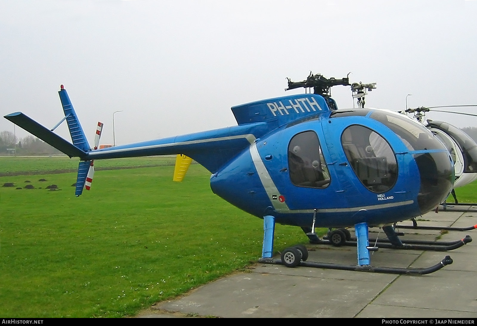 Aircraft Photo of PH-HTH | Kawasaki-Hughes 369HS (500C) | Heli Holland | AirHistory.net #332770