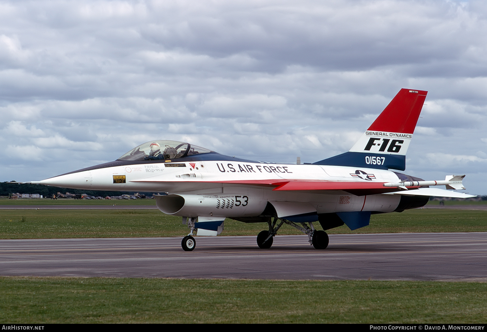 Aircraft Photo of 72-1567 / 01567 | General Dynamics YF-16 Fighting Falcon | USA - Air Force | AirHistory.net #332776