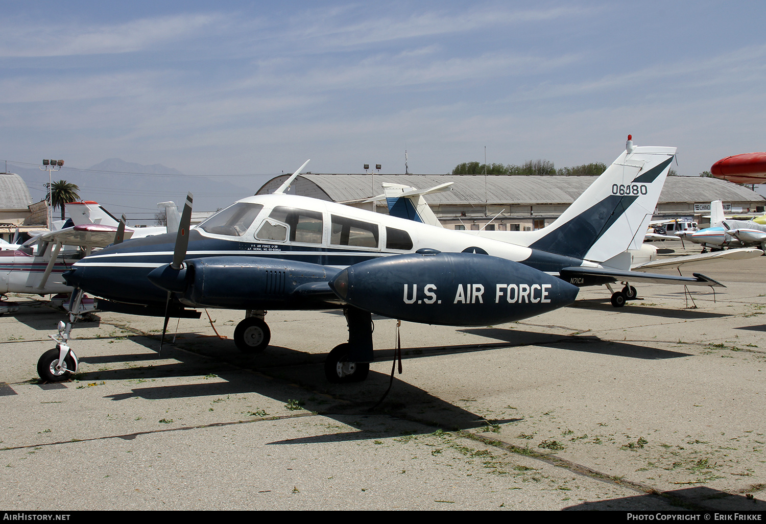 Aircraft Photo of N71CA / 06080 | Cessna U-3B Blue Canoe | USA - Air Force | AirHistory.net #332777