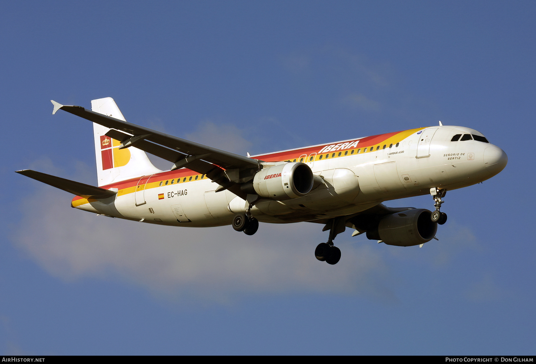 Aircraft Photo of EC-HAG | Airbus A320-214 | Iberia | AirHistory.net #332781