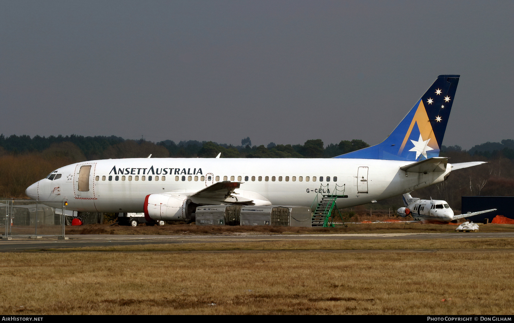 Aircraft Photo of G-CELA | Boeing 737-377(QC) | Ansett Australia | AirHistory.net #332784