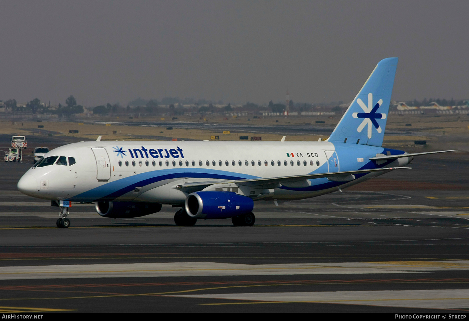 Aircraft Photo of XA-GCD | Sukhoi SSJ-100-95B Superjet 100 (RRJ-95B) | Interjet | AirHistory.net #332789