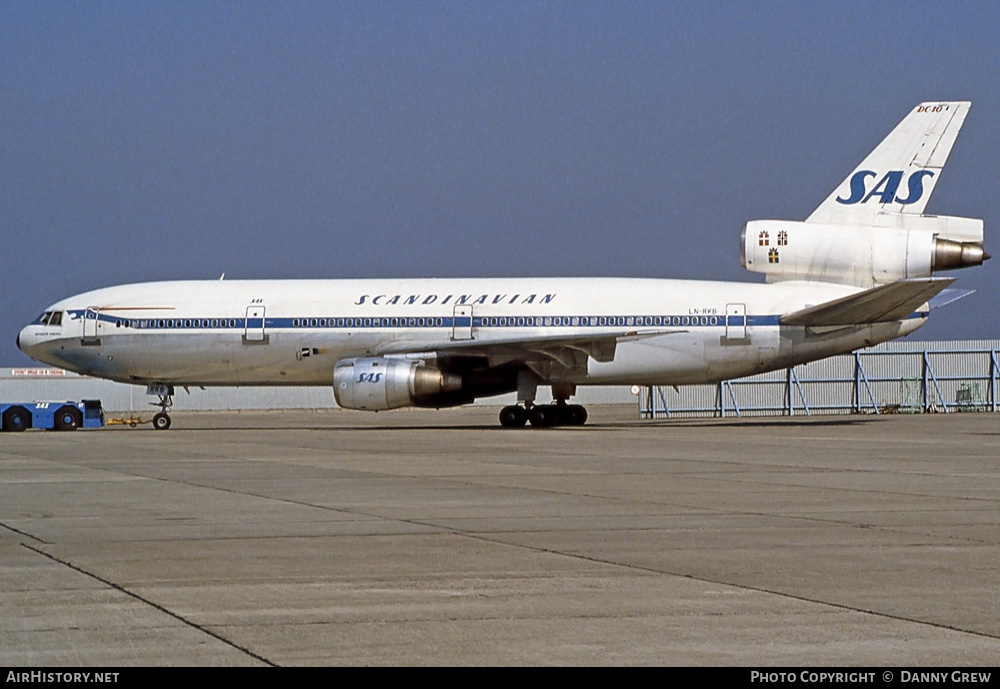 Aircraft Photo of LN-RKB | McDonnell Douglas DC-10-30 | Scandinavian Airlines - SAS | AirHistory.net #332792