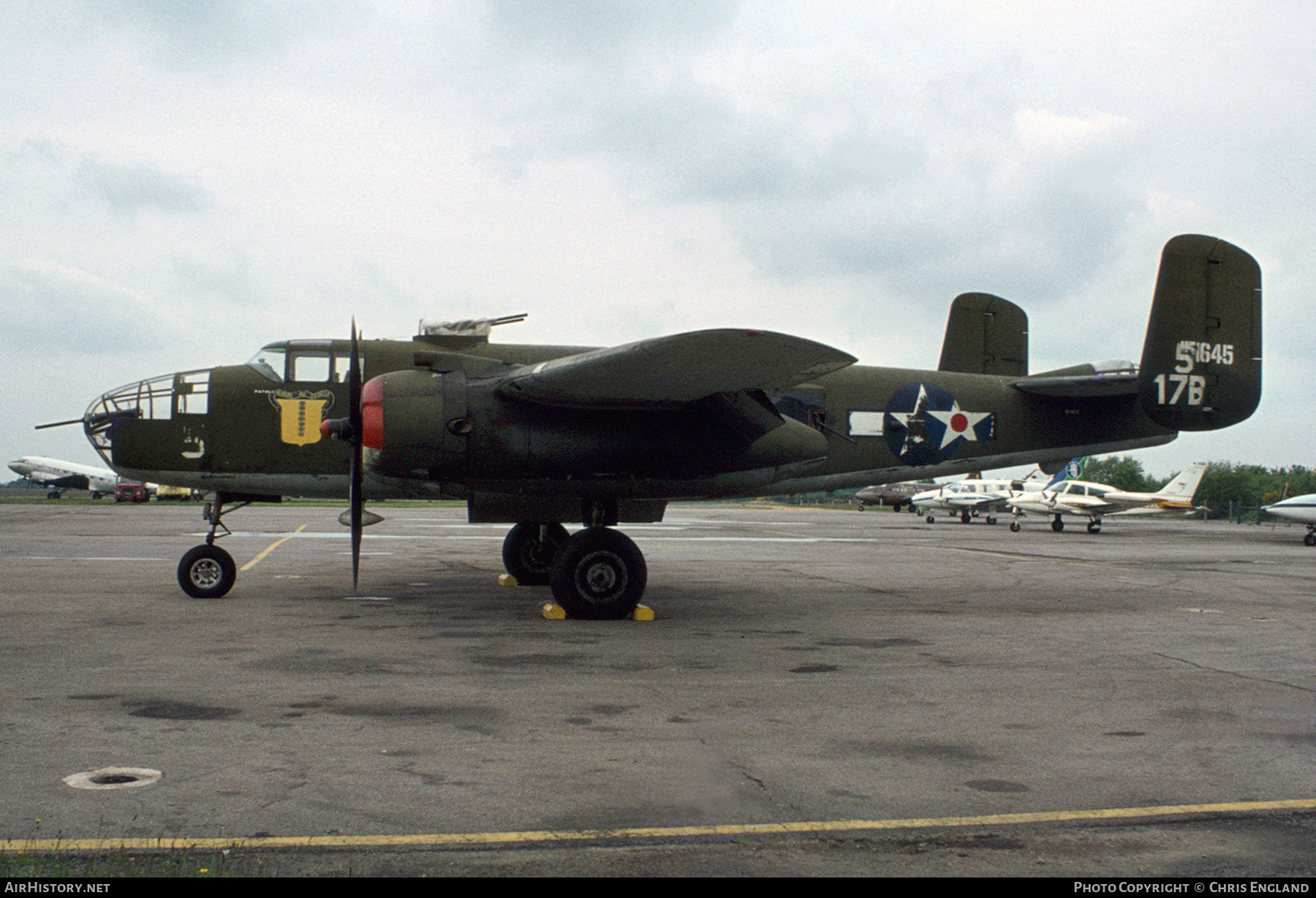 Aircraft Photo of N9115Z / 151645 | North American TB-25N Mitchell | USA - Air Force | AirHistory.net #332794
