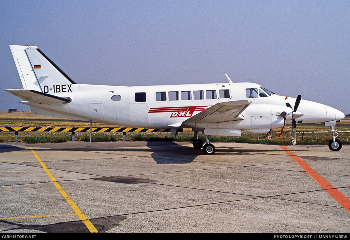 Aircraft Photo of D-IBEX | Beech 99 | DHL Airways | AirHistory.net #332795