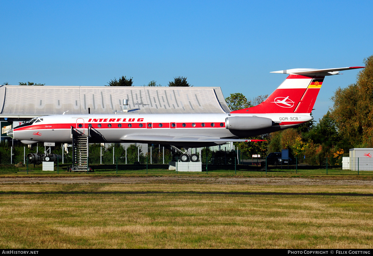 Aircraft Photo of DDR-SCB | Tupolev Tu-134 | Interflug | AirHistory.net #332804
