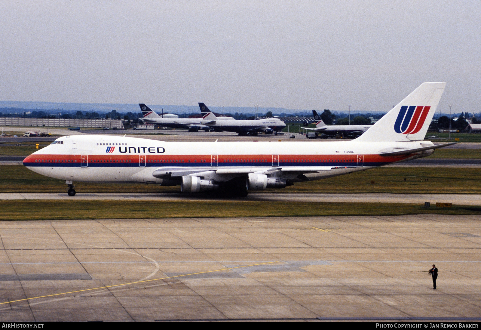 Aircraft Photo of N165UA | Boeing 747-238B | United Airlines | AirHistory.net #332824