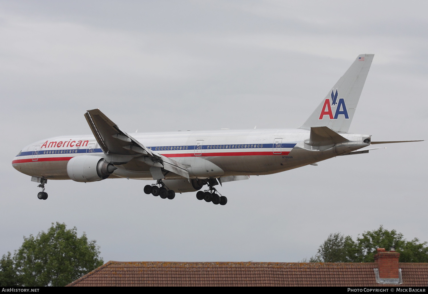 Aircraft Photo of N766AN | Boeing 777-223/ER | American Airlines | AirHistory.net #332838