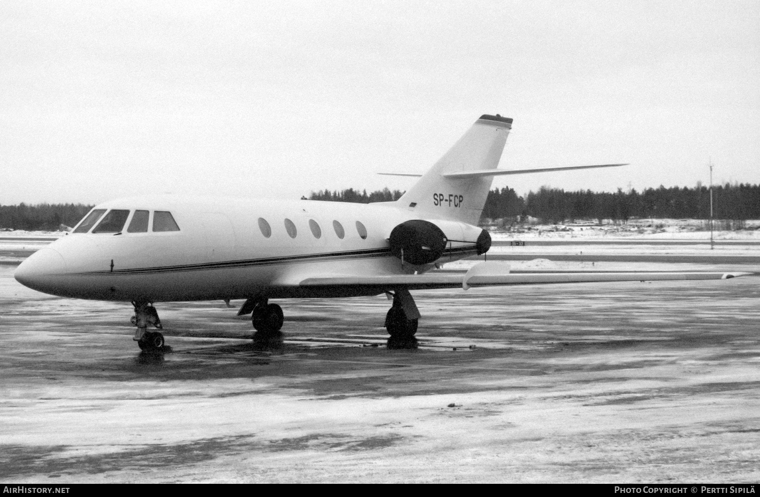 Aircraft Photo of SP-FCP | Dassault Falcon 20C | AirHistory.net #332844