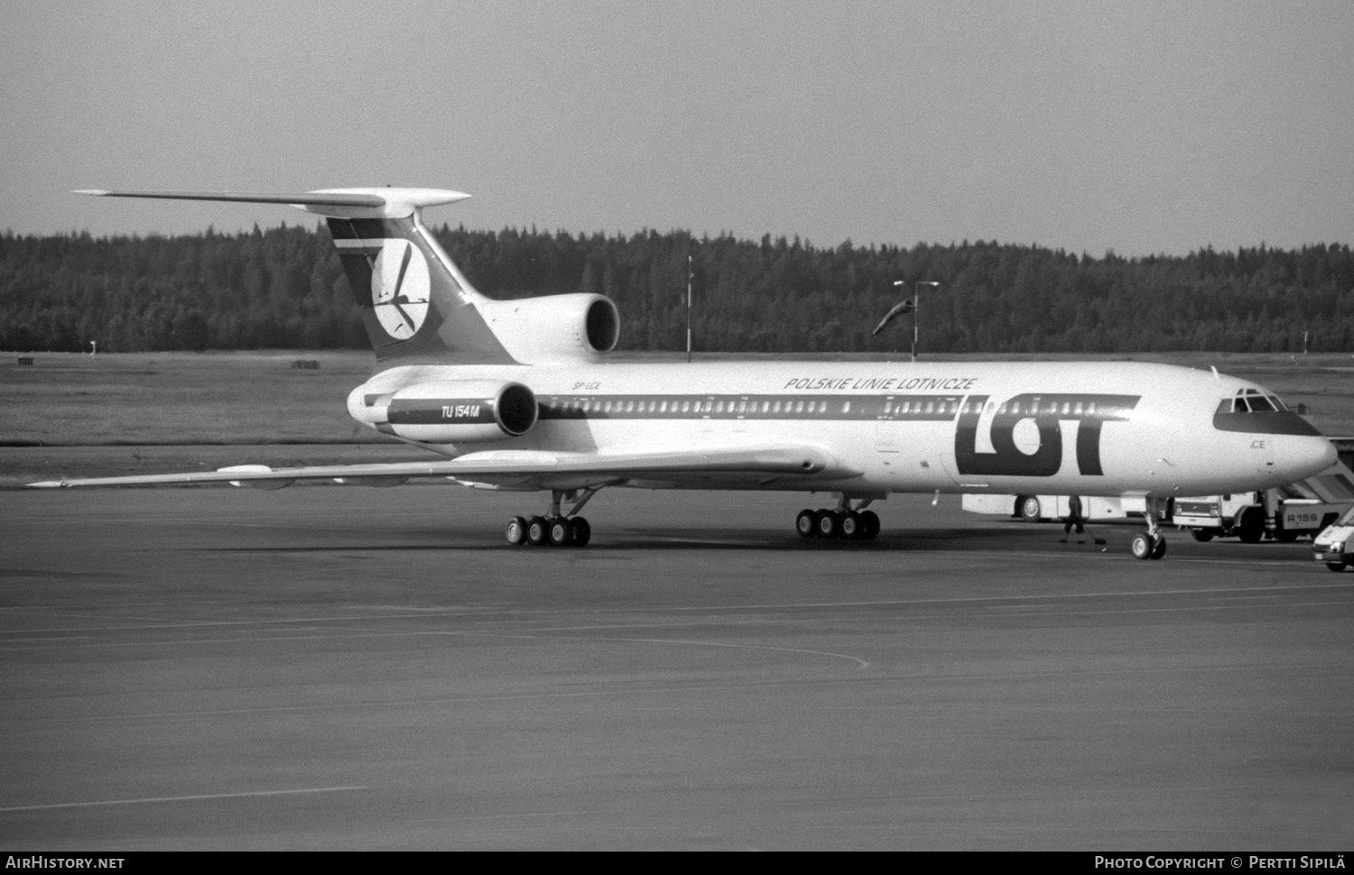 Aircraft Photo of SP-LCE | Tupolev Tu-154M | LOT Polish Airlines - Polskie Linie Lotnicze | AirHistory.net #332849