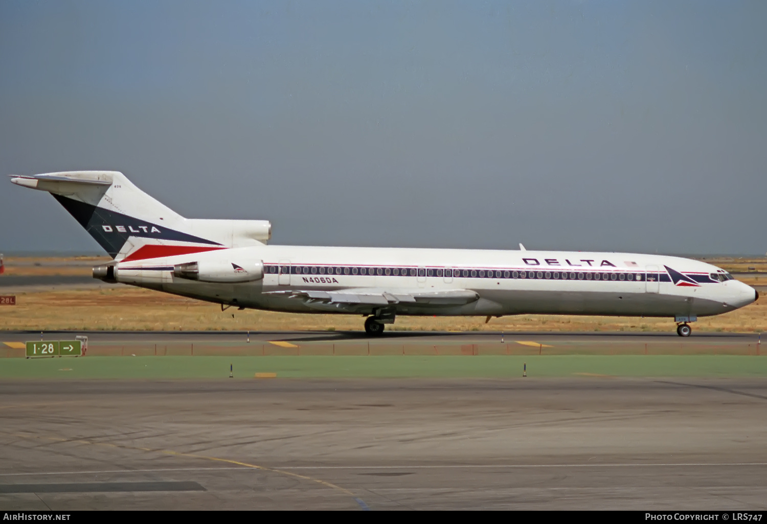 Aircraft Photo of N406DA | Boeing 727-232/Adv | Delta Air Lines | AirHistory.net #332851