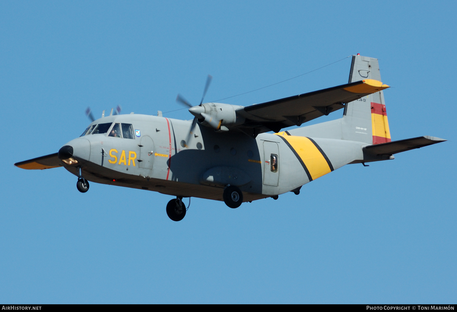 Aircraft Photo of D.3A-01 | CASA C-212-100 Aviocar | Spain - Air Force | AirHistory.net #332853