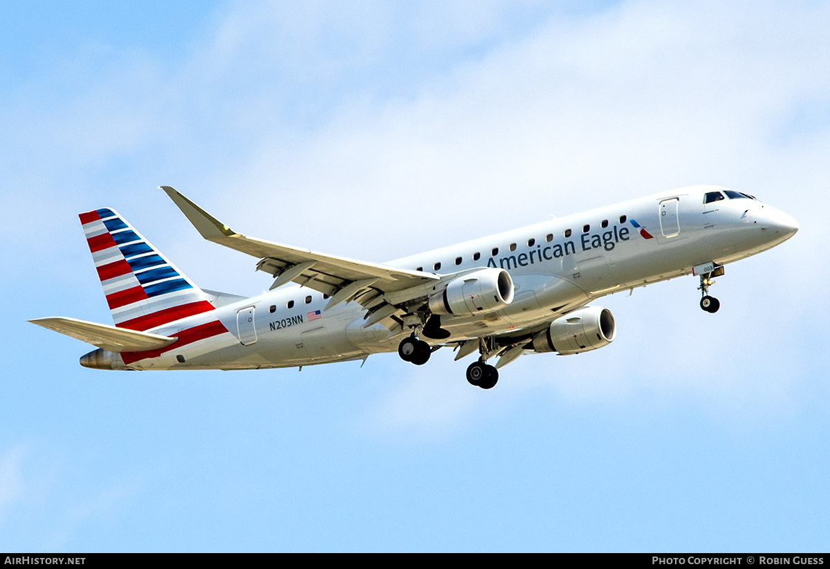 Aircraft Photo of N203NN | Embraer 175LR (ERJ-170-200LR) | American Eagle | AirHistory.net #332854