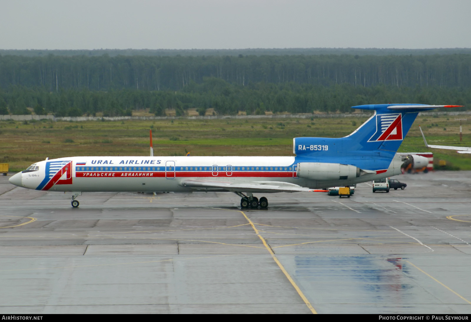 Aircraft Photo of RA-85319 | Tupolev Tu-154B-2 | Ural Airlines | AirHistory.net #332872