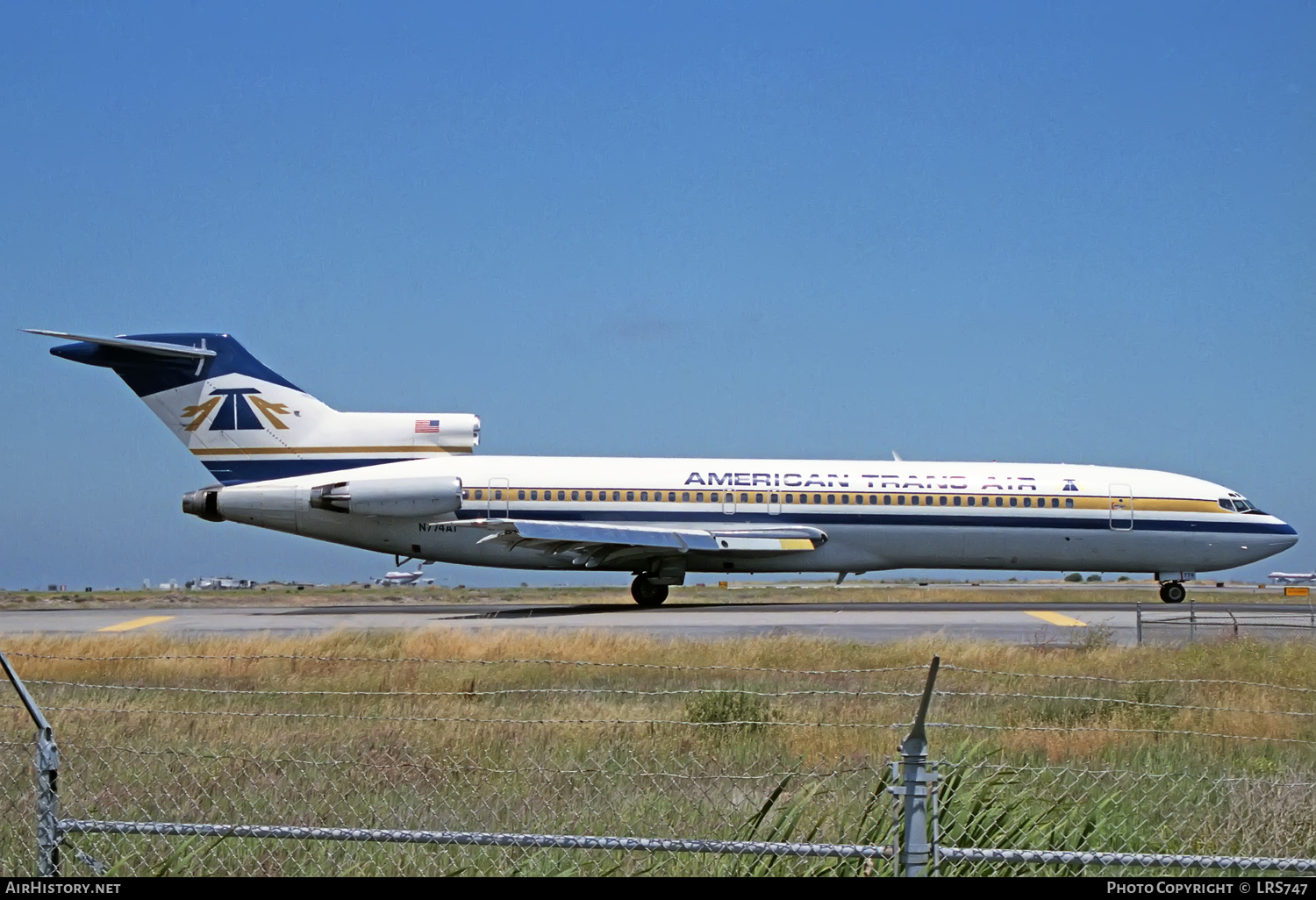 Aircraft Photo of N774AT | Boeing 727-290/Adv | American Trans Air - ATA | AirHistory.net #332893