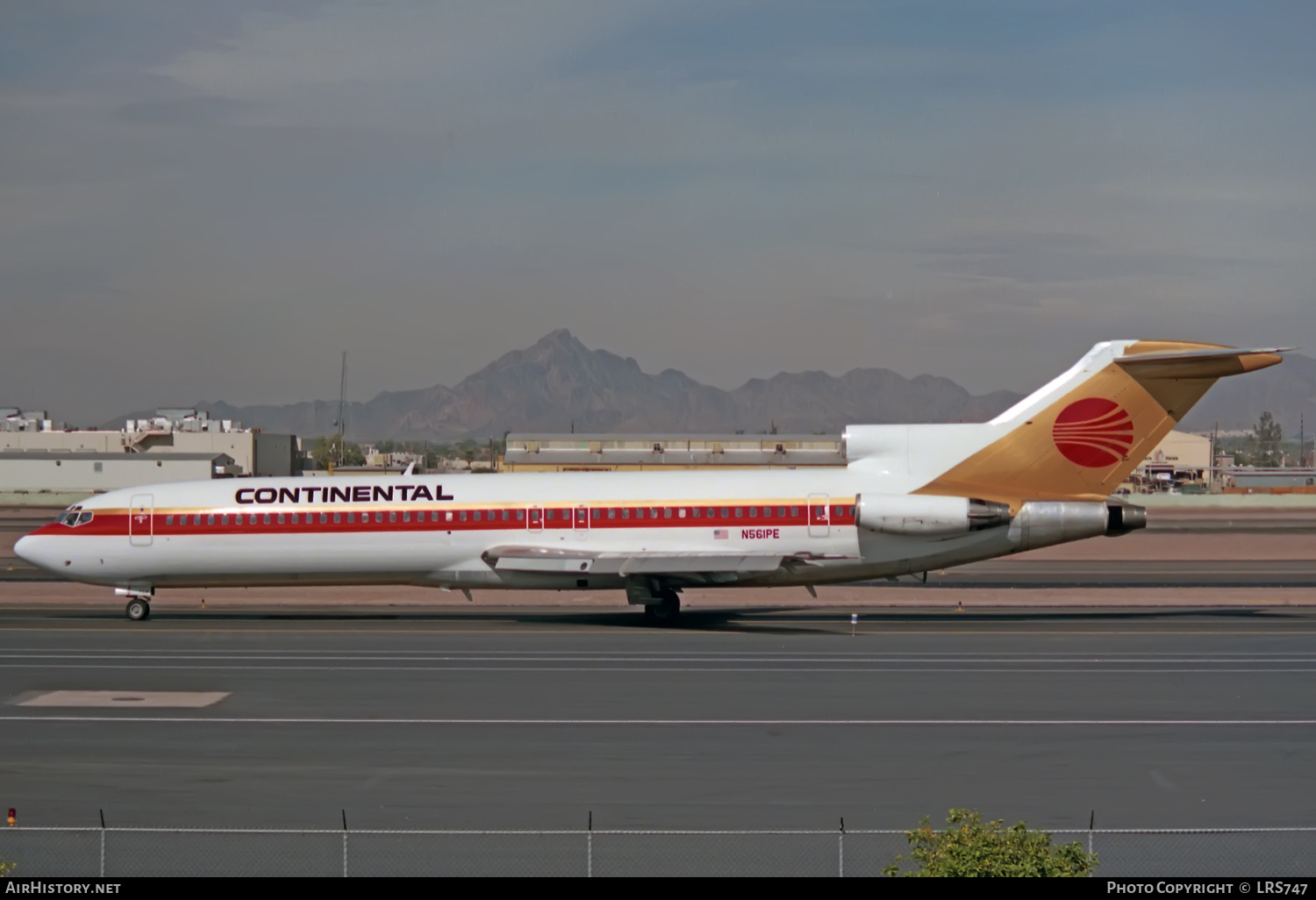 Aircraft Photo of N561PE | Boeing 727-227/Adv | Continental Airlines | AirHistory.net #332920