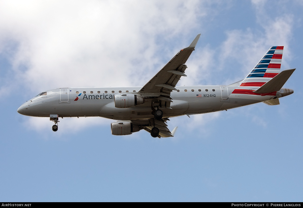 Aircraft Photo of N124HQ | Embraer 175LR (ERJ-170-200LR) | American Eagle | AirHistory.net #332928