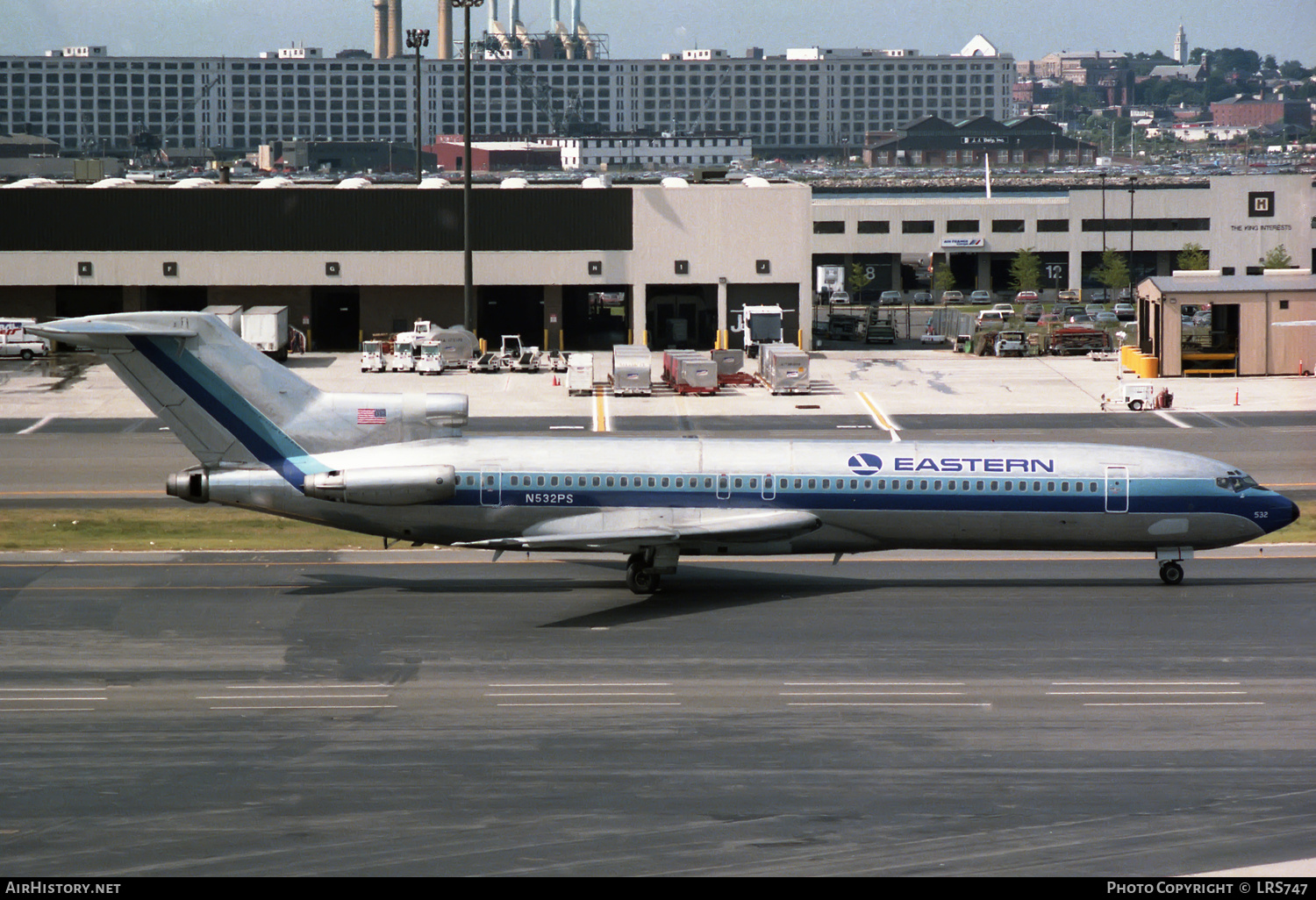Aircraft Photo of N532PS | Boeing 727-214 | Eastern Air Lines | AirHistory.net #332933