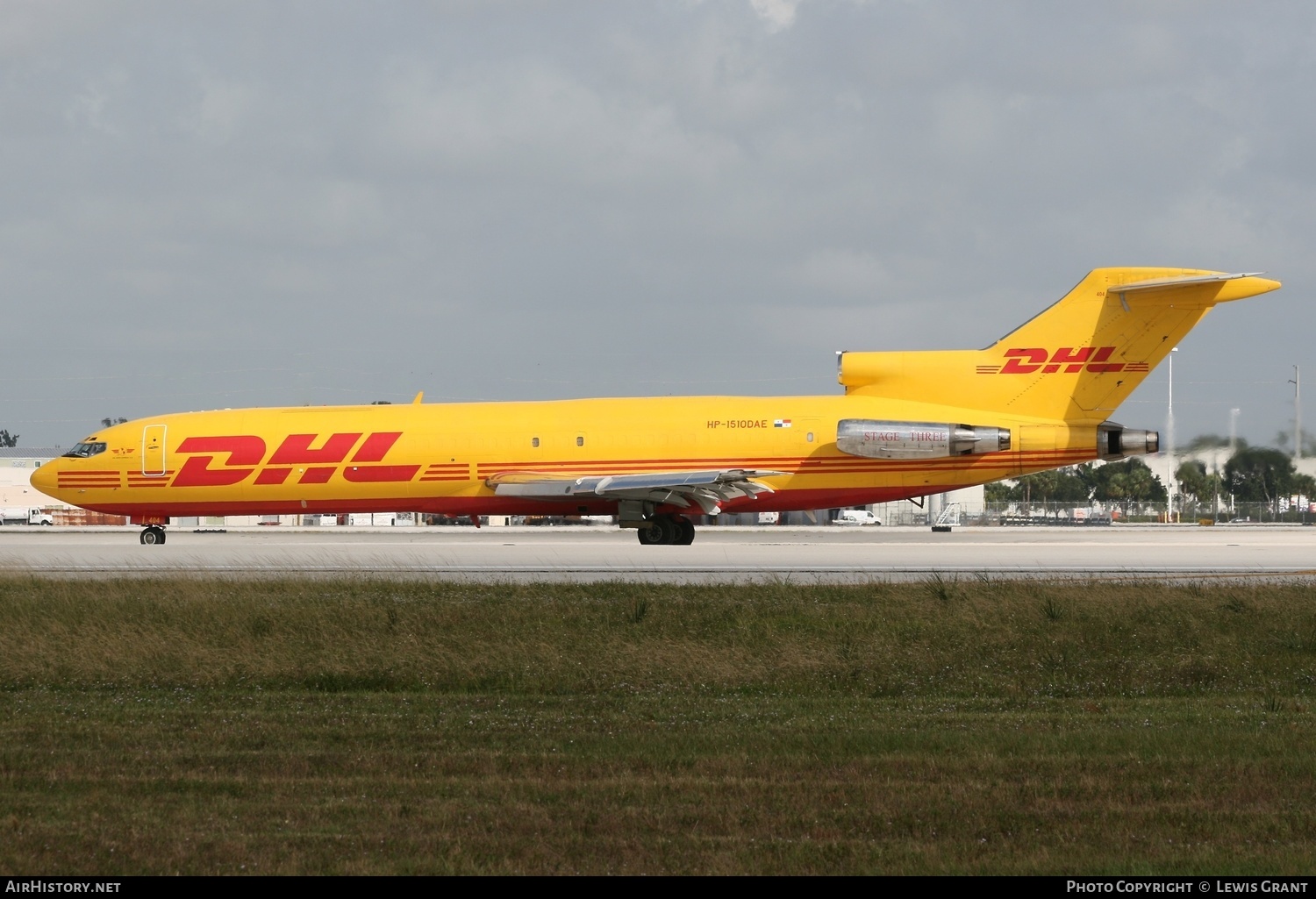 Aircraft Photo of HP-1510DAE | Boeing 727-264/Adv(F) | DHL International | AirHistory.net #332957