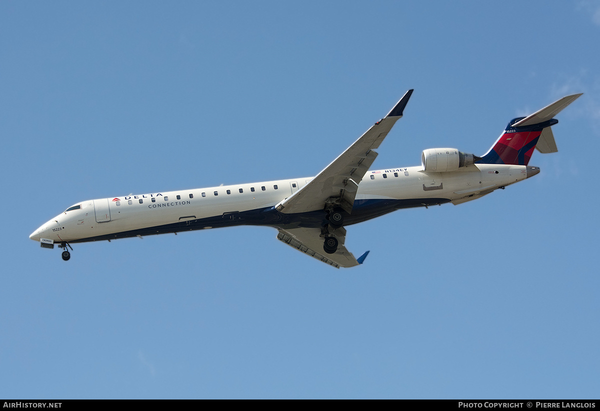 Aircraft Photo of N134EV | Bombardier CRJ-900LR (CL-600-2D24) | Delta Connection | AirHistory.net #332964