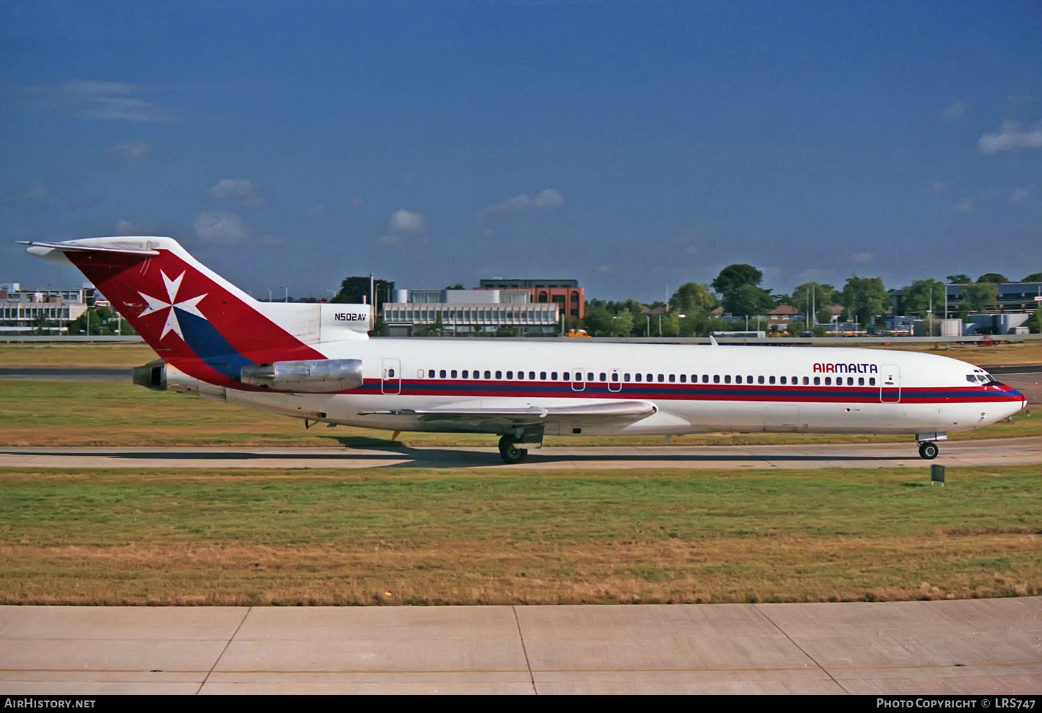 Aircraft Photo of N502AV | Boeing 727-247/Adv | Air Malta | AirHistory.net #332969