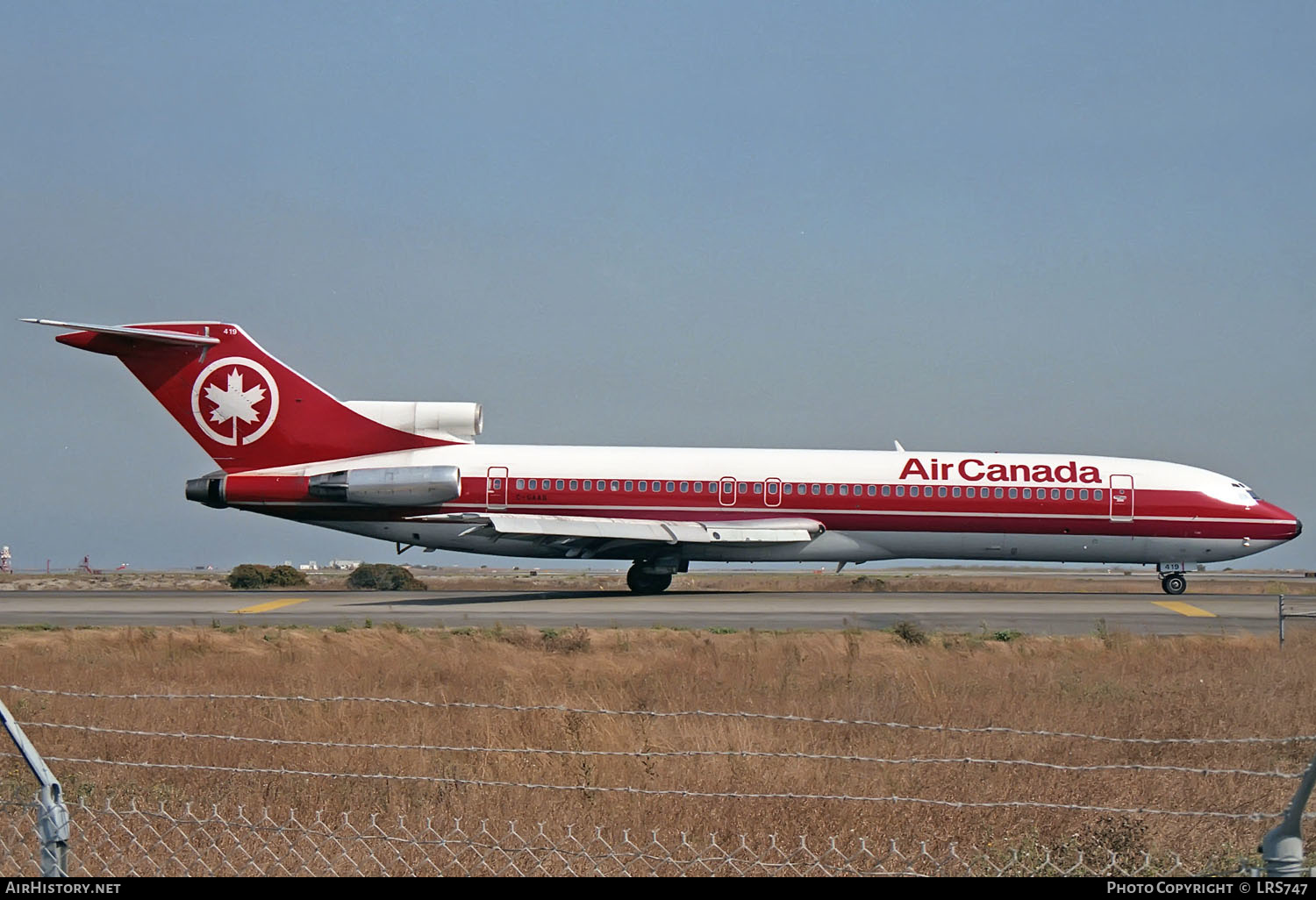 Aircraft Photo of C-GAAS | Boeing 727-233/Adv | Air Canada | AirHistory.net #332974