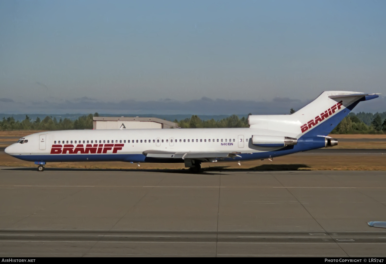 Aircraft Photo of N461BN | Boeing 727-227/Adv | Braniff | AirHistory.net #332976