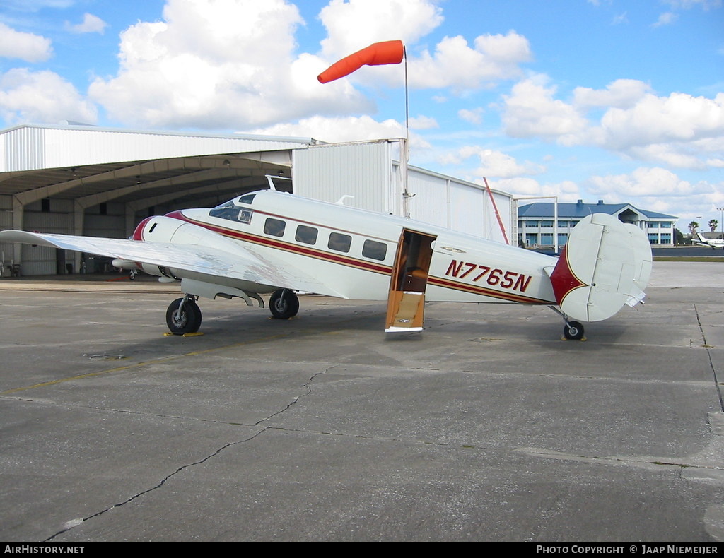 Aircraft Photo of N7765N | Beech E18S | AirHistory.net #332980