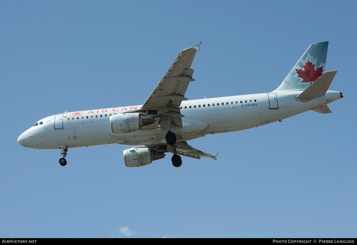 Aircraft Photo of C-FFWN | Airbus A320-211 | Air Canada | AirHistory.net #332981