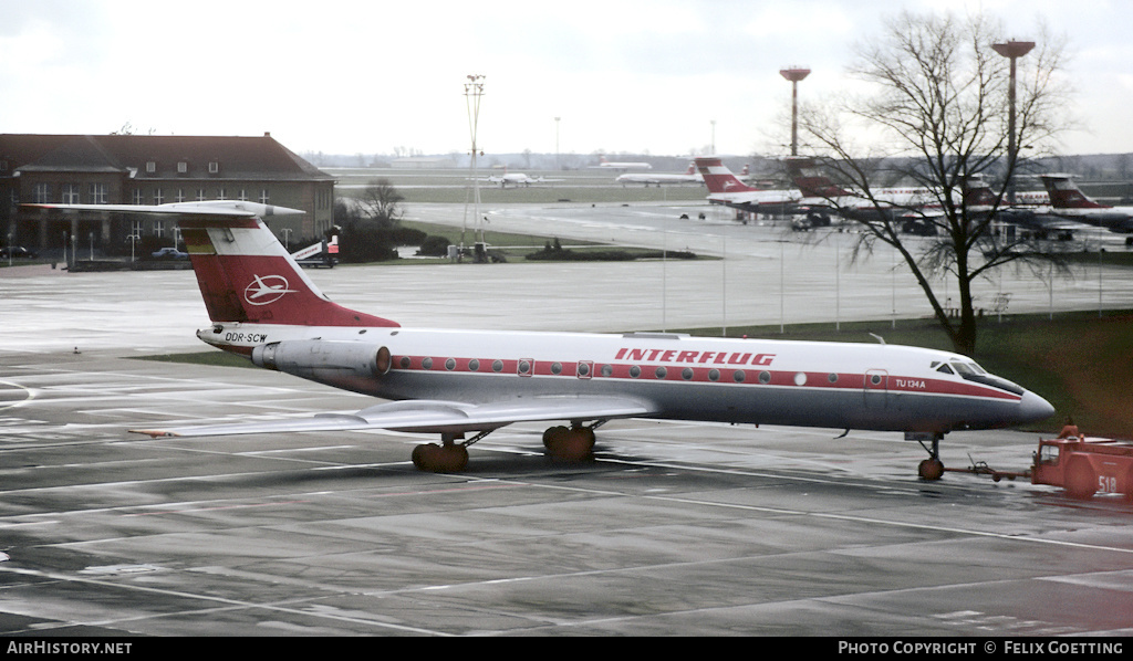 Aircraft Photo of DDR-SCW | Tupolev Tu-134AK | Interflug | AirHistory.net #332982