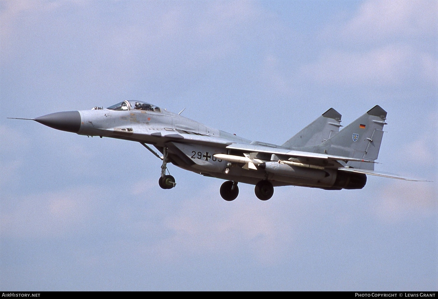 Aircraft Photo of 2903 | Mikoyan-Gurevich MiG-29G (9-12A) | Germany - Air Force | AirHistory.net #332985