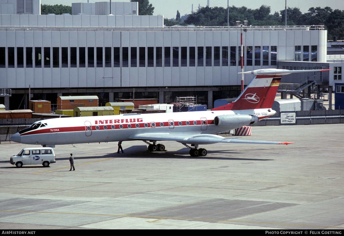 Aircraft Photo of DDR-SDU | Tupolev Tu-134AK | Interflug | AirHistory.net #332990