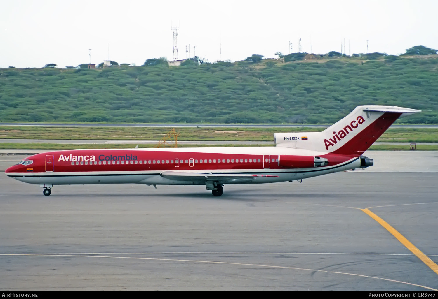 Aircraft Photo of HK-2152X | Boeing 727-2A1/Adv | Avianca | AirHistory.net #332991