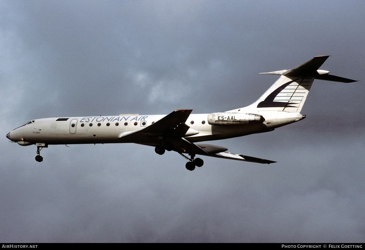Aircraft Photo of ES-AAL | Tupolev Tu-134A | Estonian Air | AirHistory.net #332994