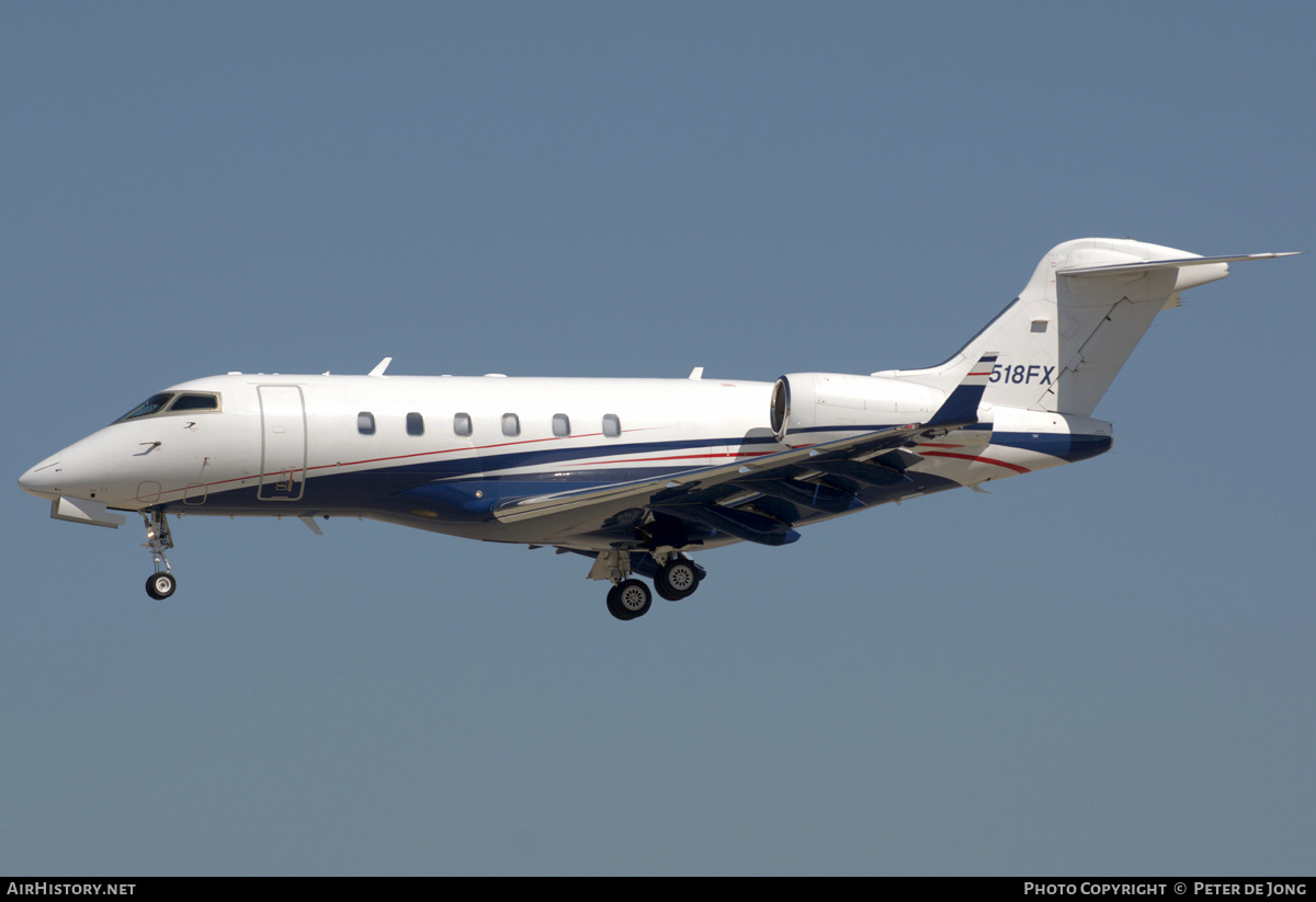 Aircraft Photo of N518FX | Bombardier Challenger 300 (BD-100-1A10) | AirHistory.net #333002