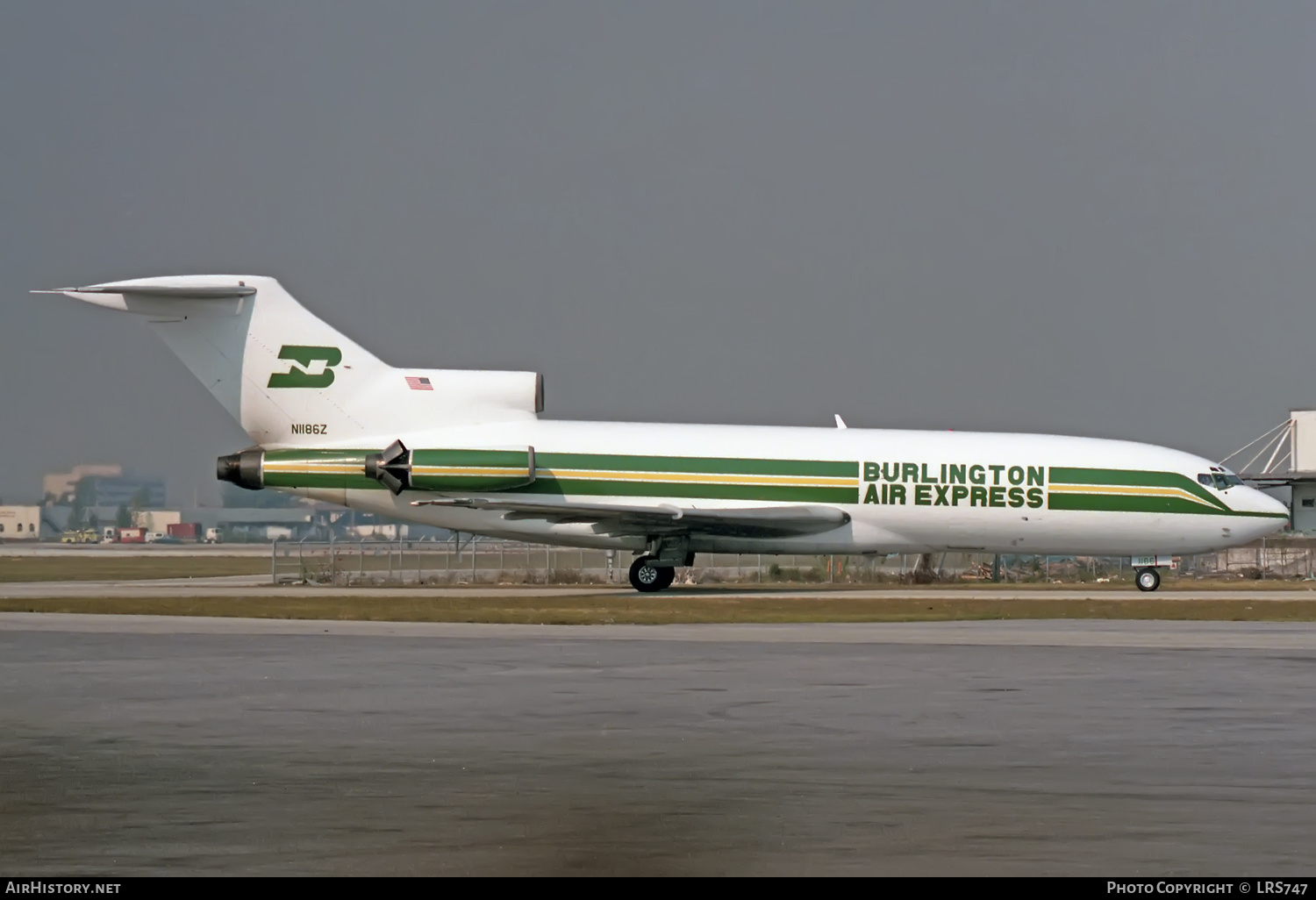 Aircraft Photo of N1186Z | Boeing 727-21C | Burlington Air Express | AirHistory.net #333015