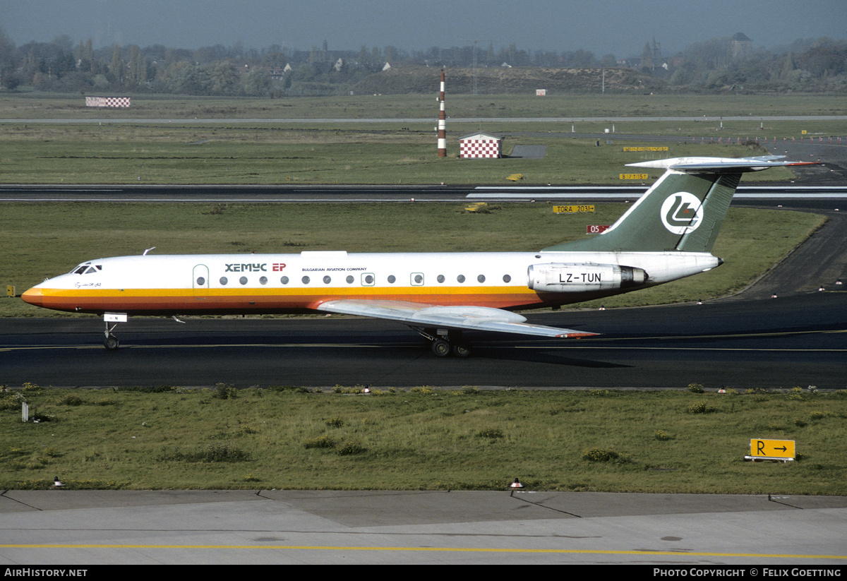 Aircraft Photo of LZ-TUN | Tupolev Tu-134A-3 | Hemus Air | AirHistory.net #333017