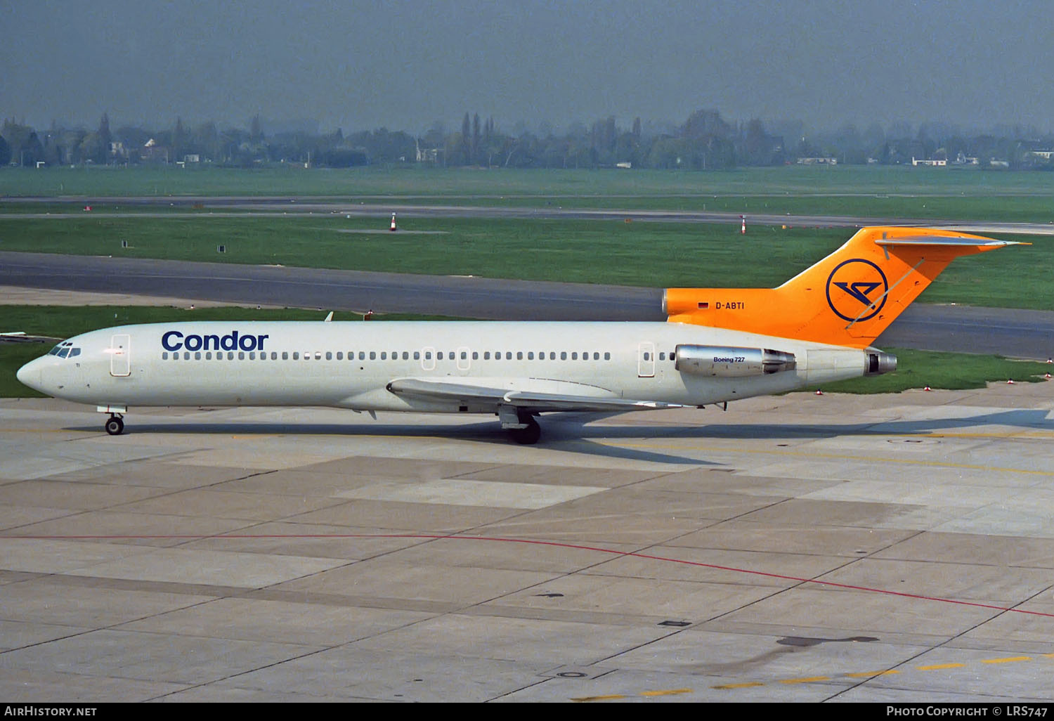 Aircraft Photo of D-ABTI | Boeing 727-230/Adv | Condor Flugdienst | AirHistory.net #333025