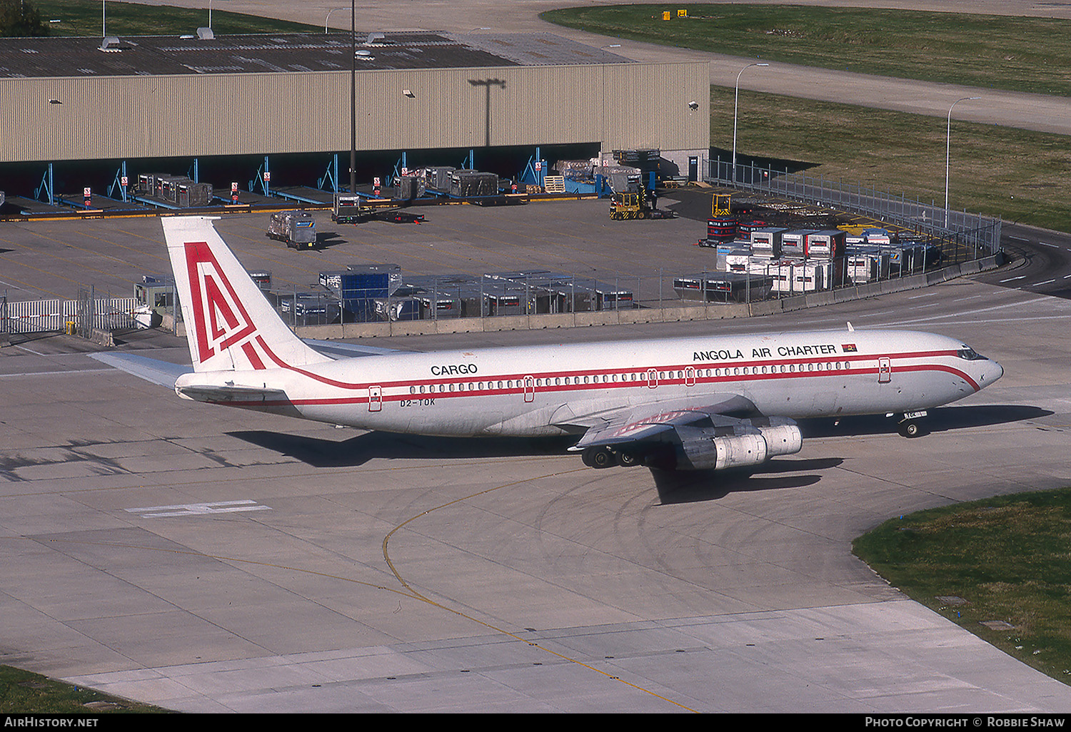 Aircraft Photo of D2-TOK | Boeing 707-324C | Angola Air Charter | AirHistory.net #333044
