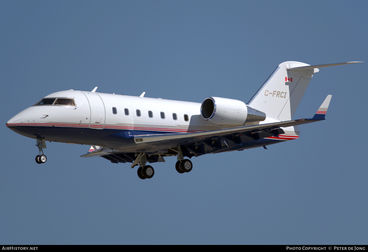Aircraft Photo of C-FRCI | Bombardier Challenger 604 (CL-600-2B16) | AirHistory.net #333072
