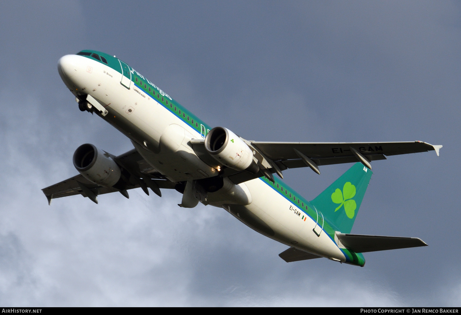 Aircraft Photo of EI-GAM | Airbus A320-214 | Aer Lingus | AirHistory.net #333101